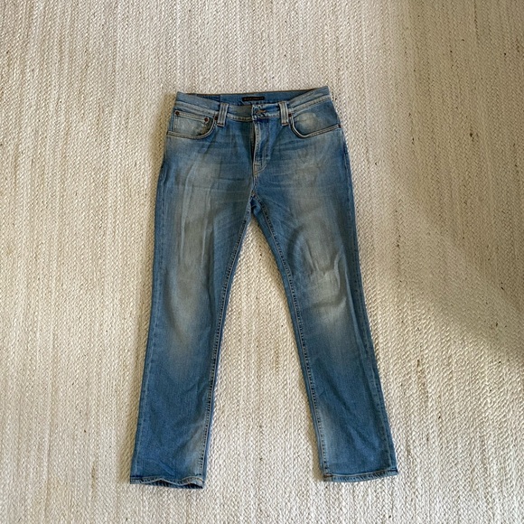 Nudie Jeans Thin Finn Shoreline W32 L30 - Picture 3 of 16